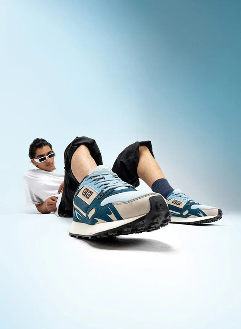 Bacca Bucci Titan Blue TORQUE Rugged Edge Activewear Sneakers for Men | Best Price UAE